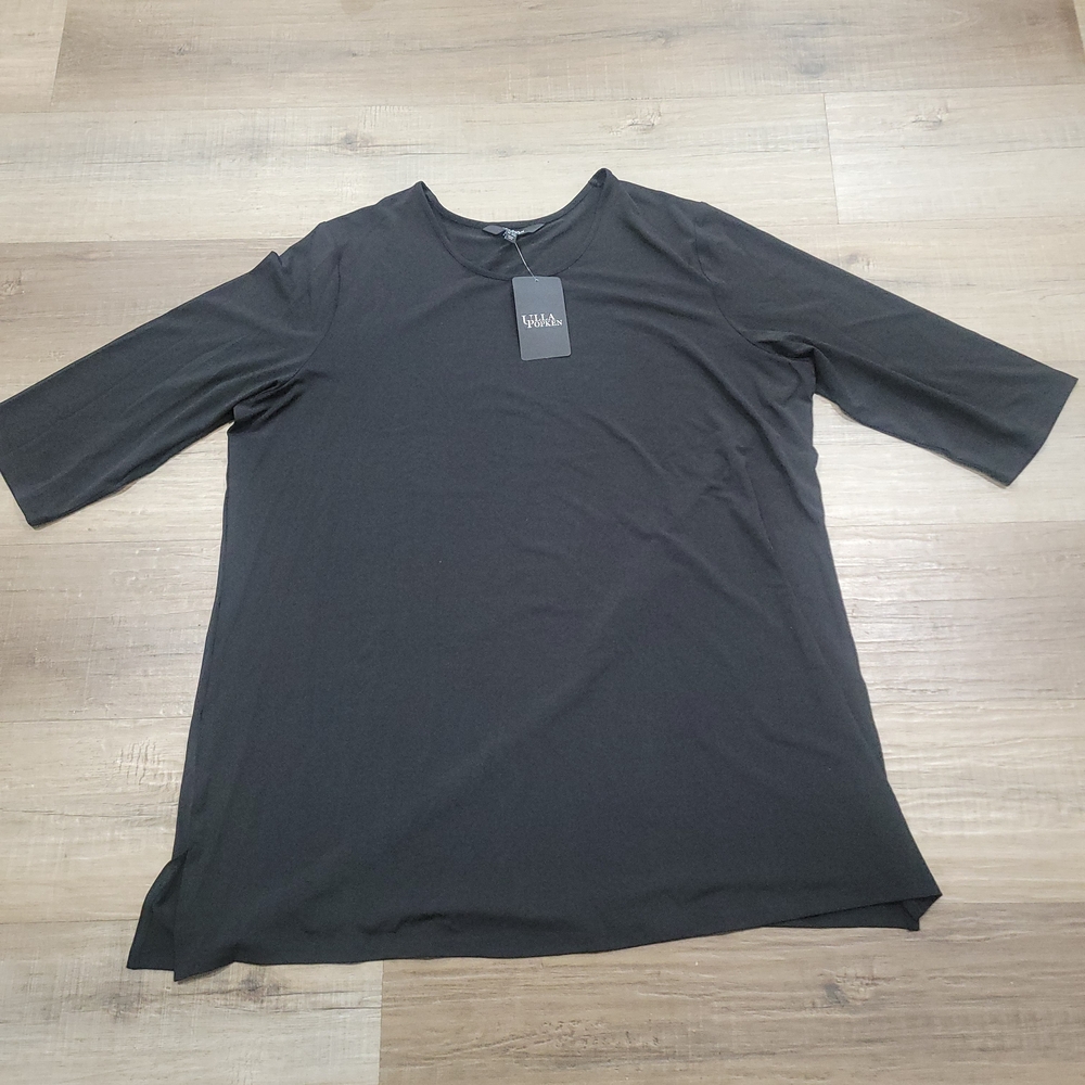 Ulla Popken Black Women's Blouse